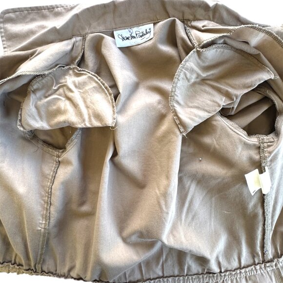 Vintage Diane Von Furstenberg Safari Dress Size Medium - Picture 10 of 13